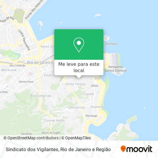 Sindicato dos Vigilantes mapa