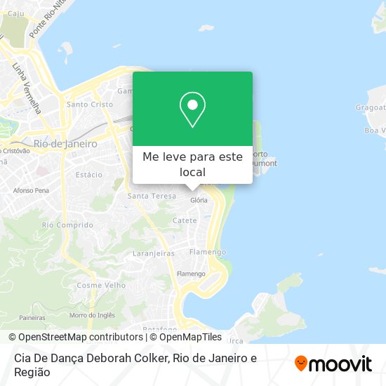 Cia De Dança Deborah Colker mapa