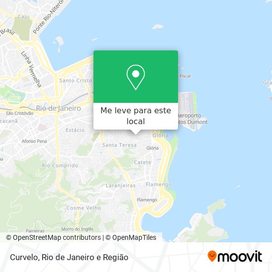 Curvelo mapa