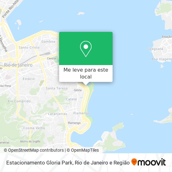 Estacionamento Gloria Park mapa