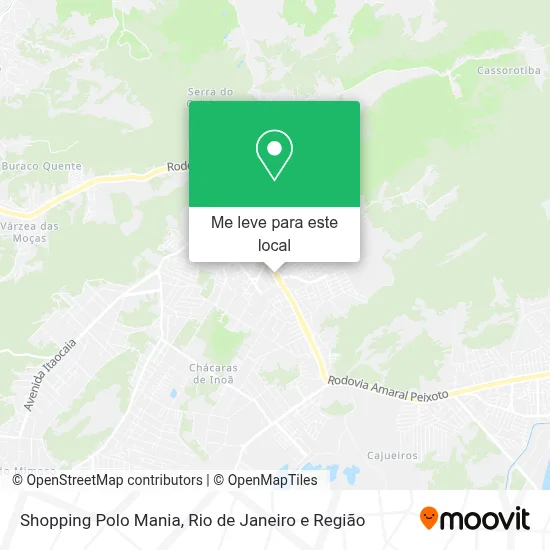 Shopping Polo Mania mapa