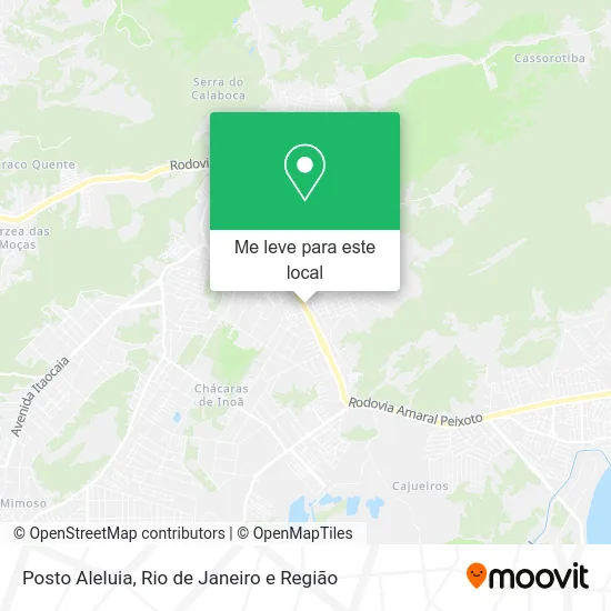 Posto Aleluia mapa
