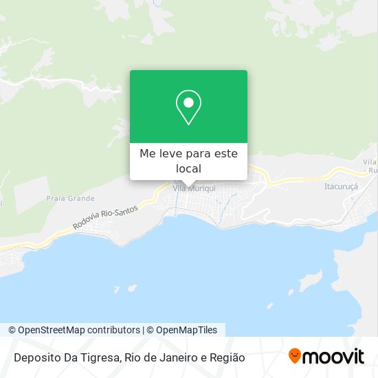 Deposito Da Tigresa mapa