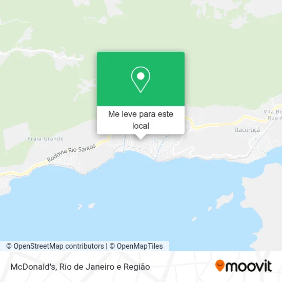 McDonald's mapa