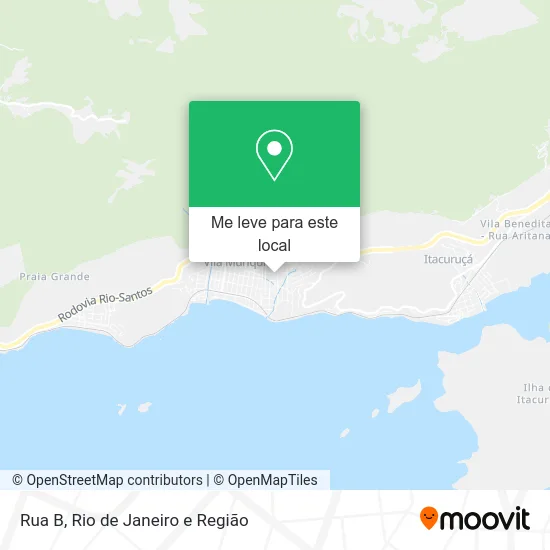 Rua B mapa