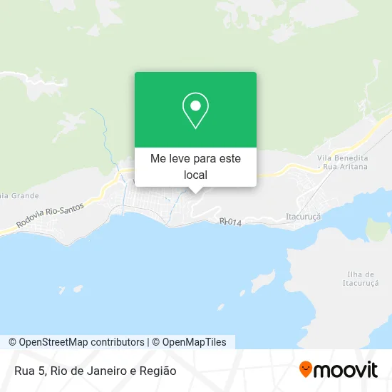 Rua 5 mapa