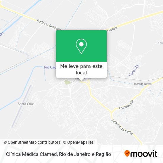 Clínica Médica Clamed mapa