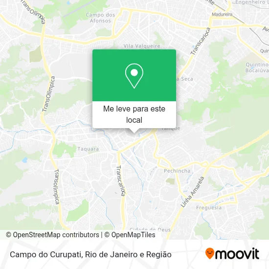 Campo do Curupati mapa
