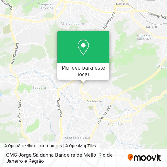CMS Jorge Saldanha Bandeira de Mello mapa