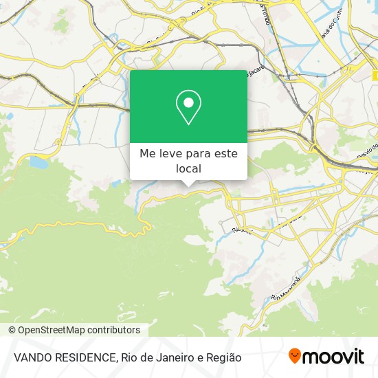 VANDO RESIDENCE mapa