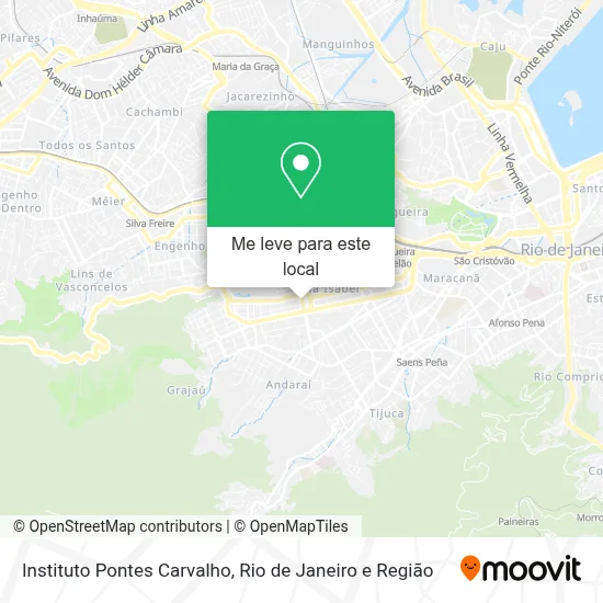 Instituto Pontes Carvalho mapa