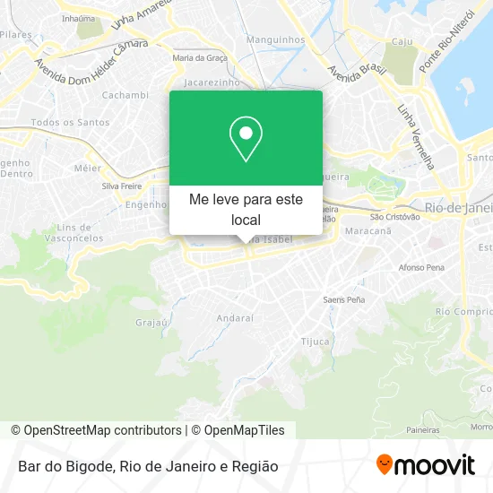 Bar do Bigode mapa
