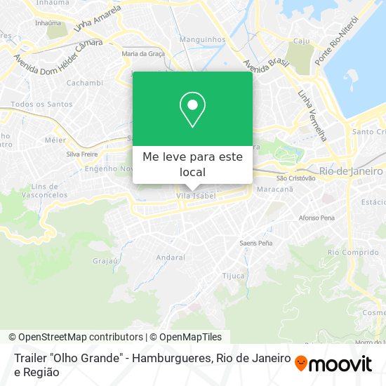 Trailer "Olho Grande" - Hamburgueres mapa