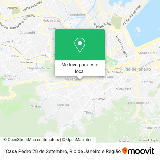 Casa Pedro 28 de Setembro mapa