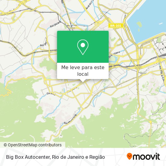 Big Box Autocenter mapa