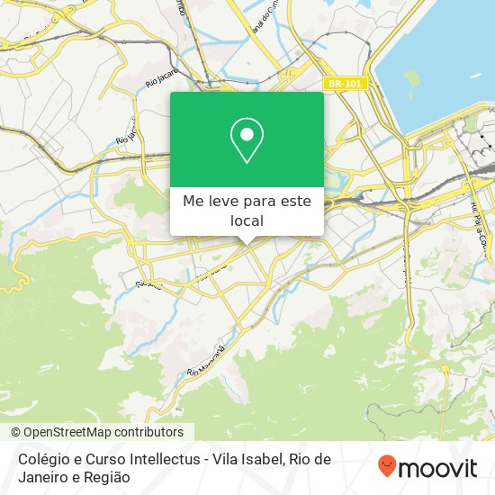 Colégio e Curso Intellectus - Vila Isabel mapa