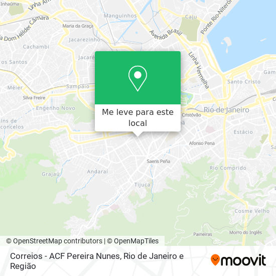 Correios - ACF Pereira Nunes mapa