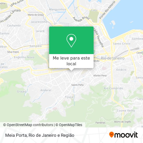 Meia Porta mapa