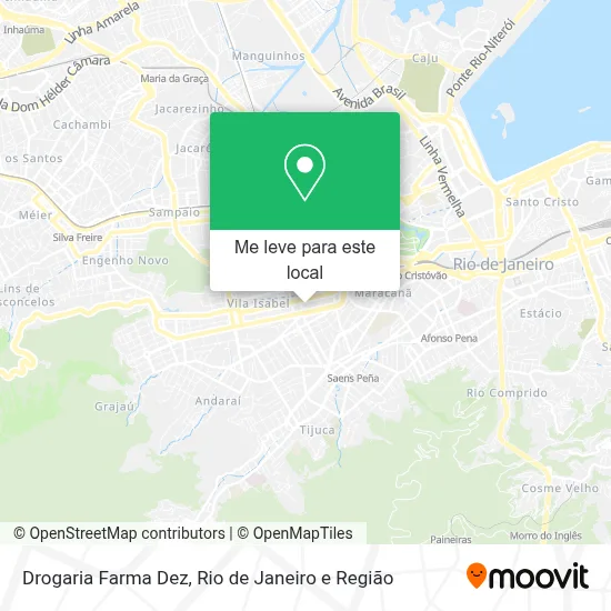 Drogaria Farma Dez mapa