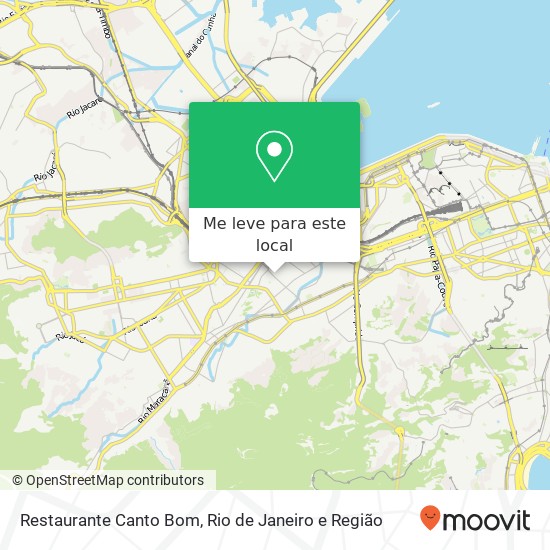 Restaurante Canto Bom mapa