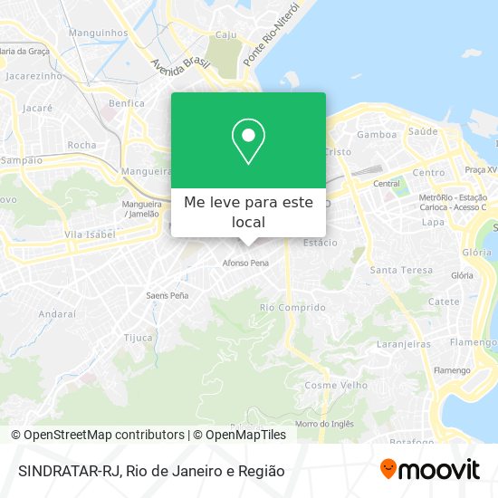 SINDRATAR-RJ mapa