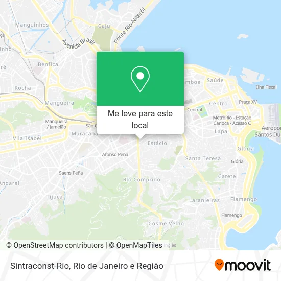 Sintraconst-Rio mapa