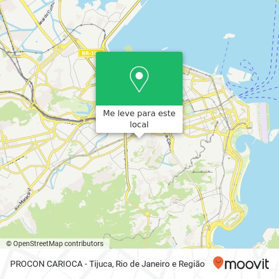 PROCON CARIOCA - Tijuca mapa