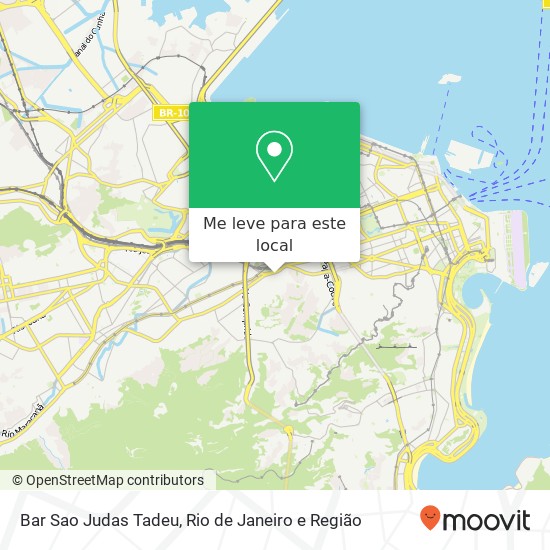 Bar Sao Judas Tadeu mapa