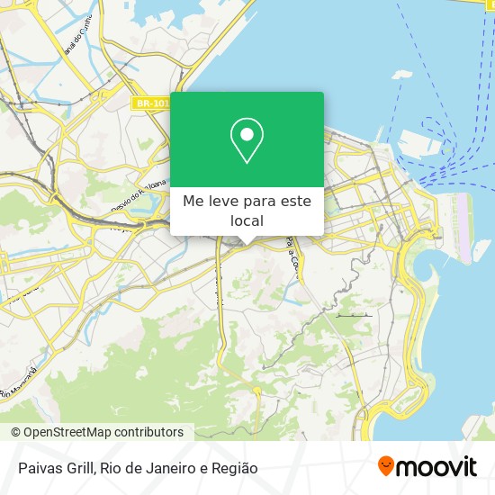 Paivas Grill mapa