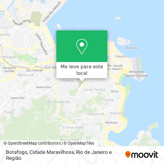 Botafogo, Cidade Maravilhosa mapa