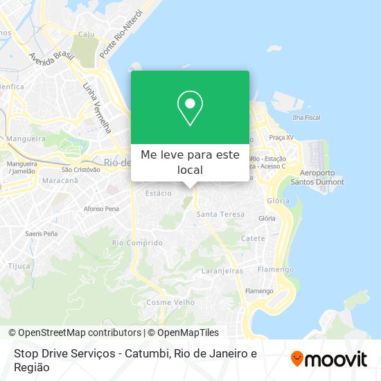 Stop Drive Serviços - Catumbi mapa