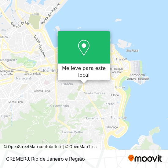 CREMERJ mapa