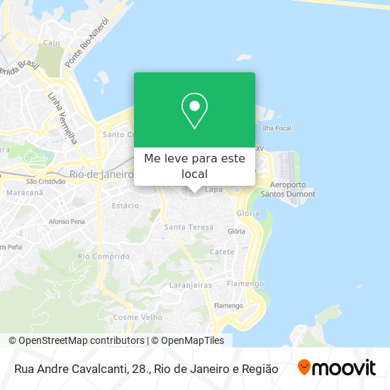 Rua Andre Cavalcanti, 28. mapa