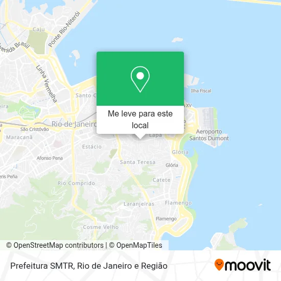 Prefeitura SMTR mapa