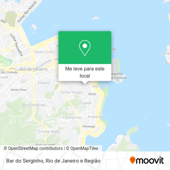 Bar do Serginho mapa