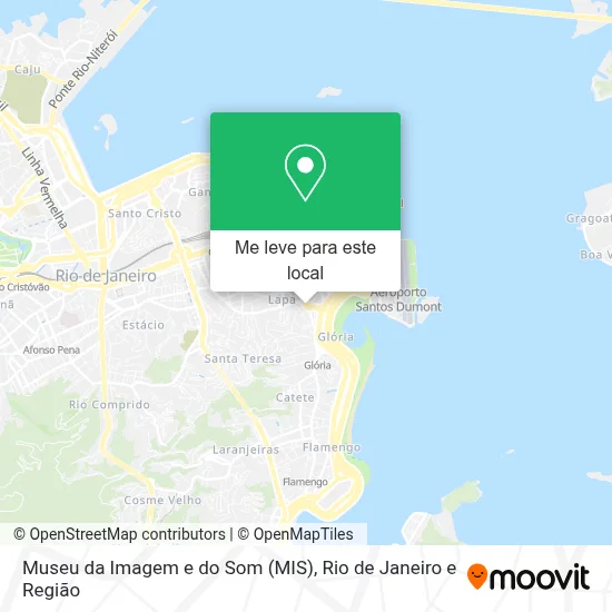 Museu da Imagem e do Som (MIS) mapa