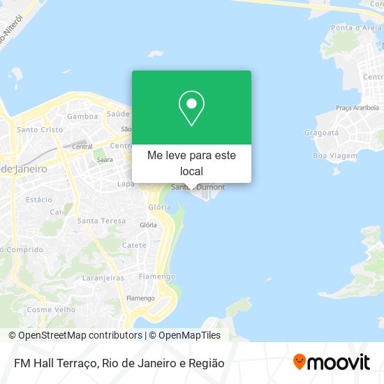 FM Hall Terraço mapa