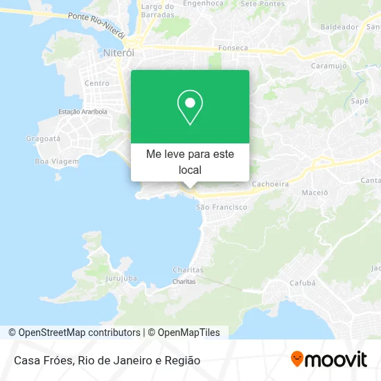 Casa Fróes mapa