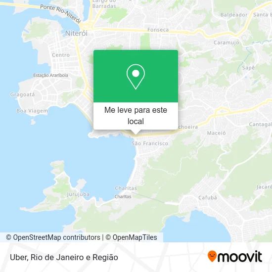Uber mapa