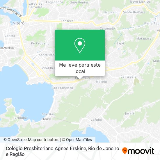 Colégio Presbiteriano Agnes Erskine mapa
