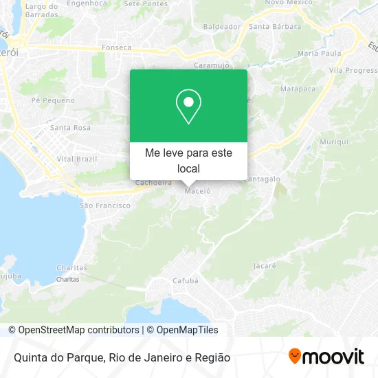 Quinta do Parque mapa