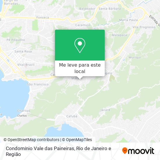 Condomínio Vale das Paineiras mapa