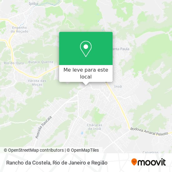 Rancho da Costela mapa