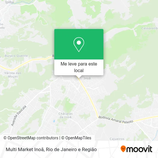 Multi Market Inoã mapa