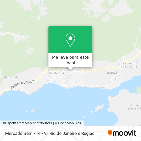 Mercado Bem - Te - Vi mapa