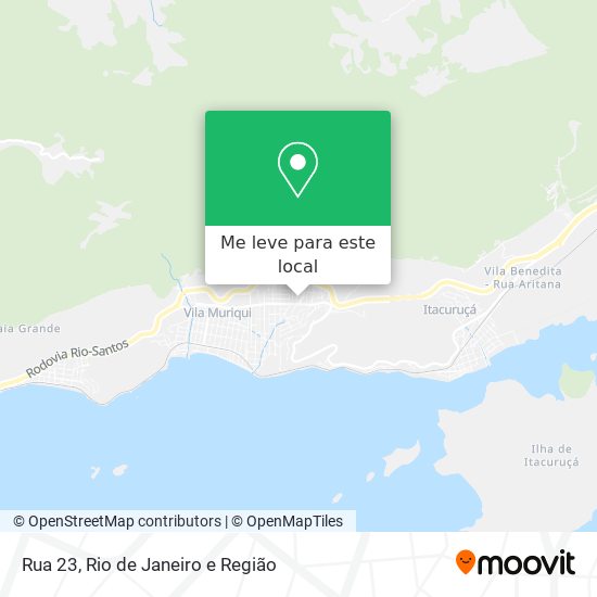 Rua 23 mapa