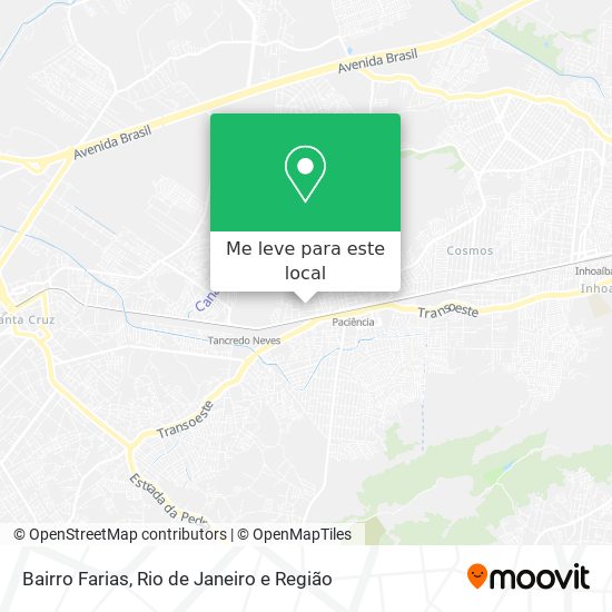 Bairro Farias mapa