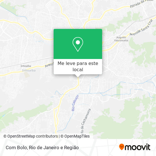 Com Bolo mapa