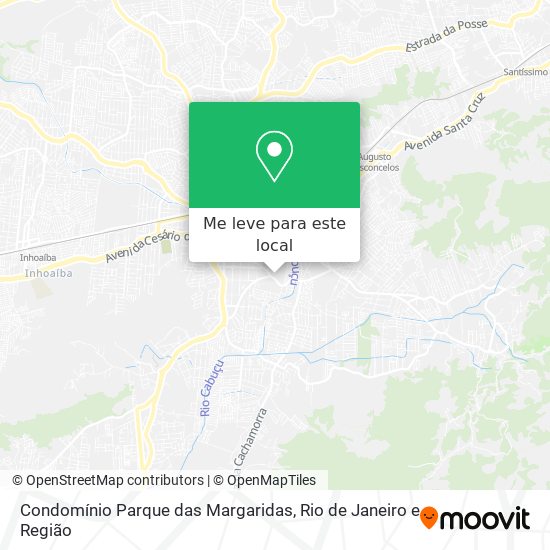 Condomínio Parque das Margaridas mapa