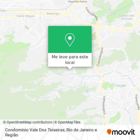 Condomínio Vale Dos Teixeiras mapa